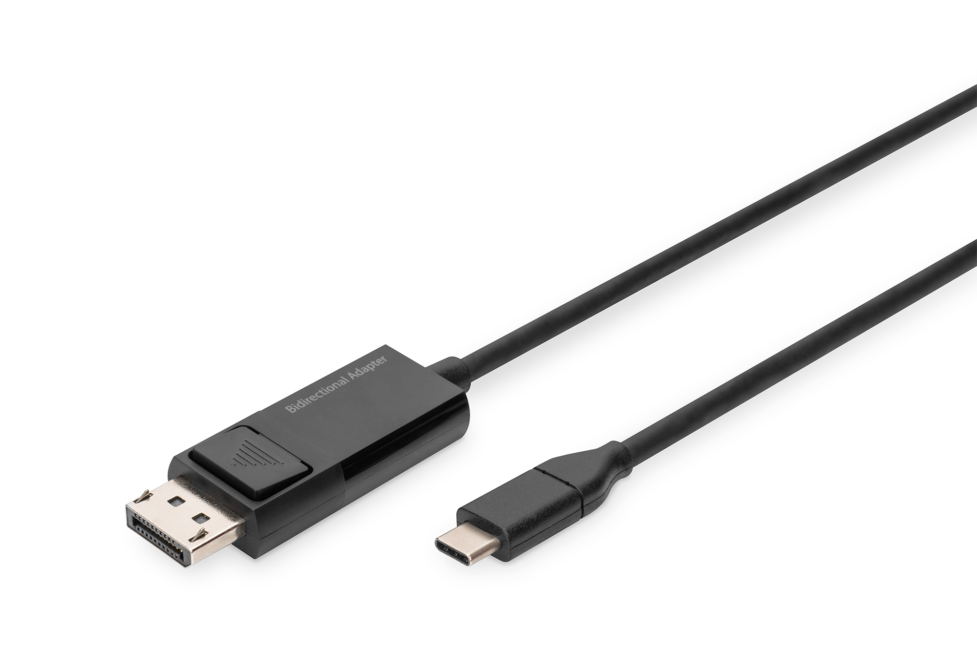 DIGITUS USB-C Kabel auf DisplayPort BidireKtional max. Auflösung 8K@30Hz, 2m