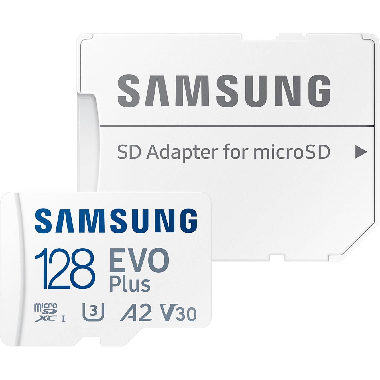 CARD 128GB Samsung EVO PLUS microSDXC UHS-I U3 inkl. SD Adapter