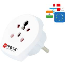 SKROSS Country Adapter India, Israel, Dänemark to Europe (16A) Reiseadapter