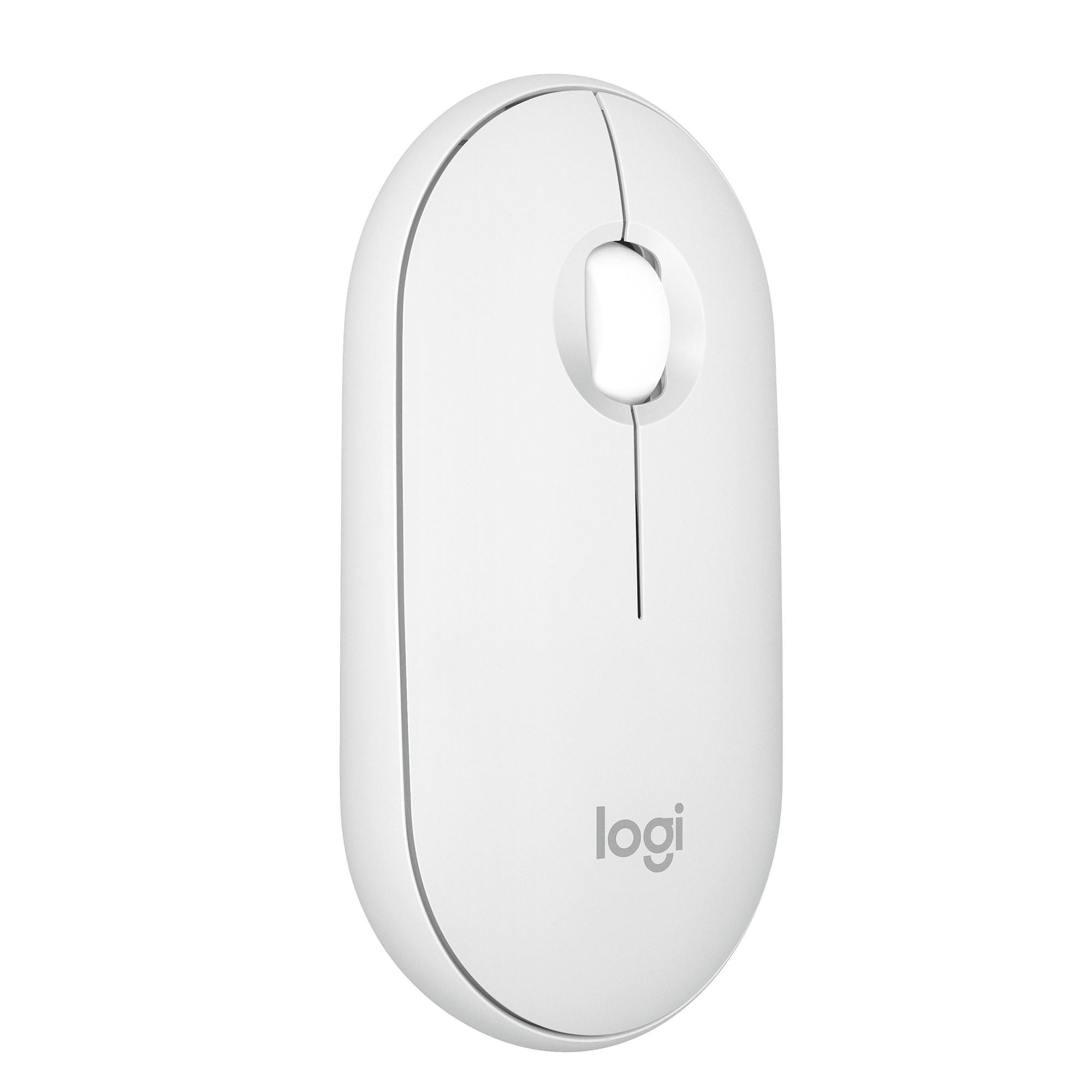 Logitech Pebble Mouse 2 M350s Bluetooth White