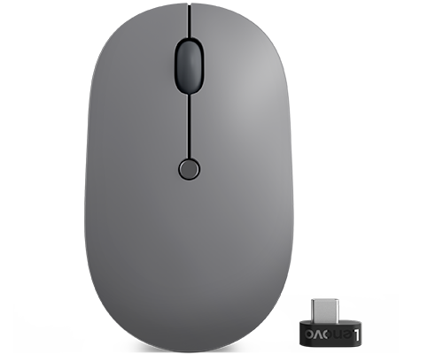 Lenovo Go Kabellose USB-C Funk Maus Grau GY51C21210