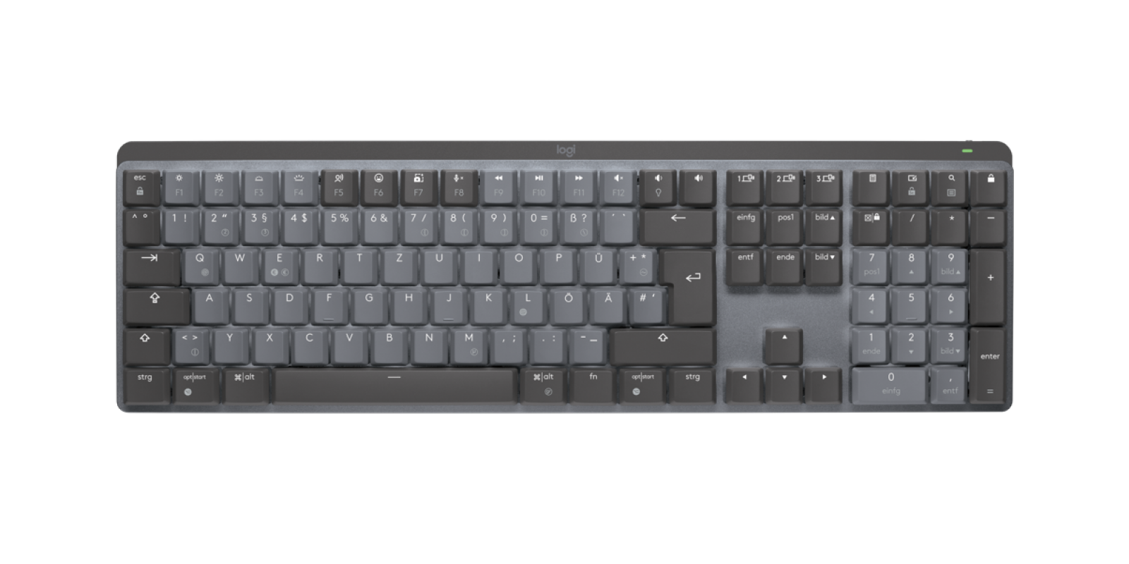 Logitech Master Series MX Mechanical Bluetooth Graphite