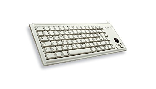 Cherry G84-4400 Compact Kabelgebundene Tastatur USB grau