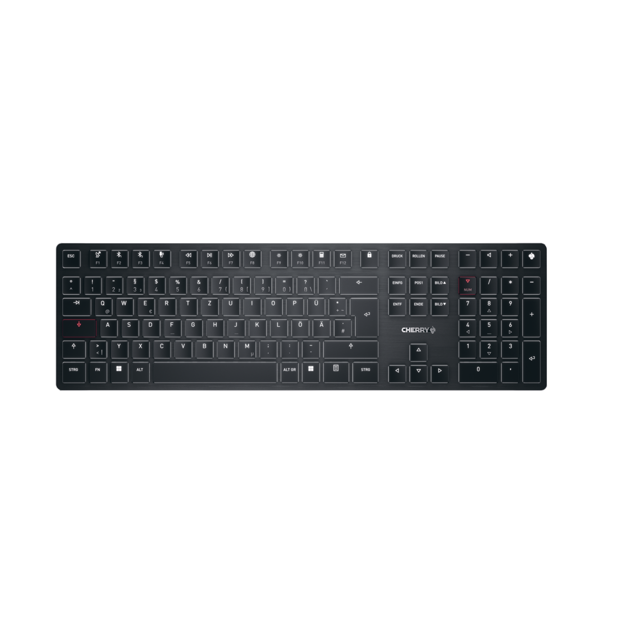 CHERRY KW X ULP Ultra-Low-Profil Tastatur mit mechanischen Switches
