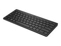 HP 350 Compact Multi-Device Kabellose Bluetooth Tastatur, schwarz