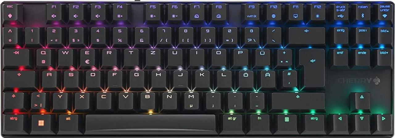 Cherry Keyboard Xtrfy MX 8.2 TKL WL RGB Gaming MX BROWN [DE] black