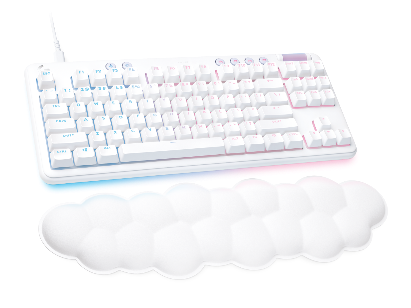 Logitech G713 Gaming Keyboard - OFF WHITE - (DEU) - CENTRAL
