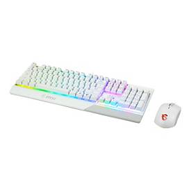 MSI Vigor GK-30 Combo Gaming Keyboard WHITE