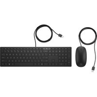 HP Tastatur 400 Pavilion +Maus Set Kabelgebunden Schwarz USB