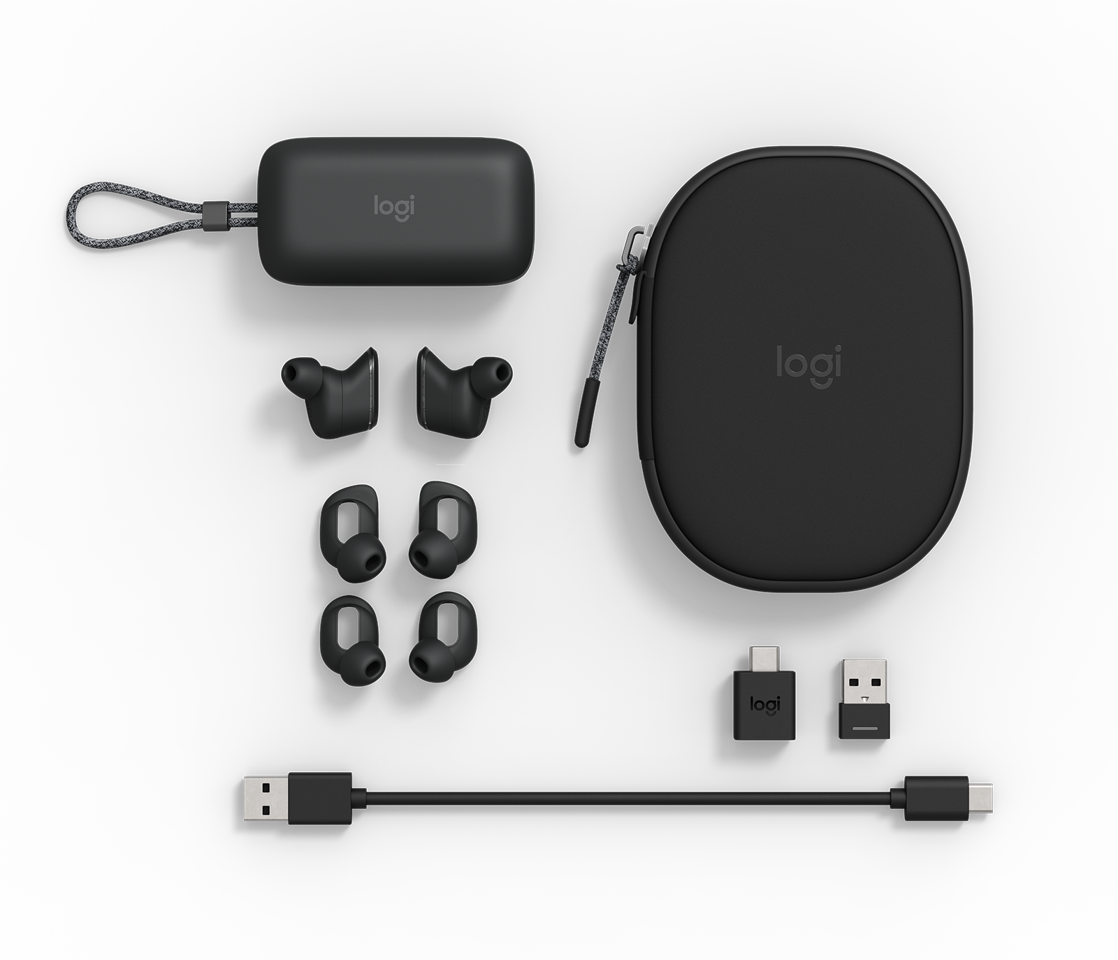 Logitech Zone True Wireless - GRAPHITE - EMEA