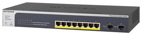 8P Netgear GS510TPP RM PoE+