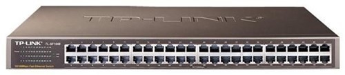 TP-LINK TL-SF1048 48x Port Switch Unmanaged 19-Zoll-Stahlgehäuse