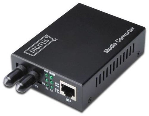 DIGITUS Medienkonverter Gigabit Multimode RJ45/ST