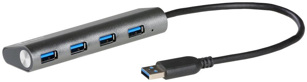 D I-TEC USB 3.0 Metal Charging HUB [4x USB Ladeport]