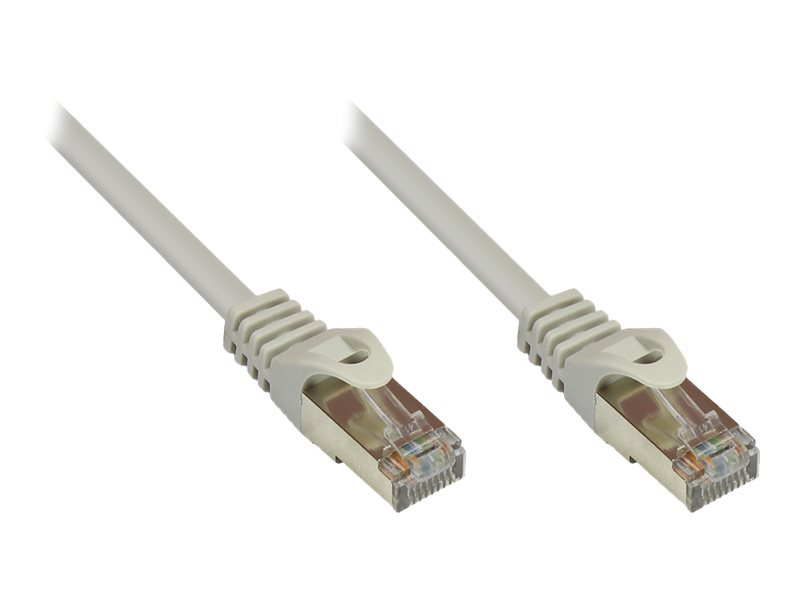 Good Connections Patch Netzwerkkabel RJ45 SF/UTP CAT5e 0,5m grau 8550-005