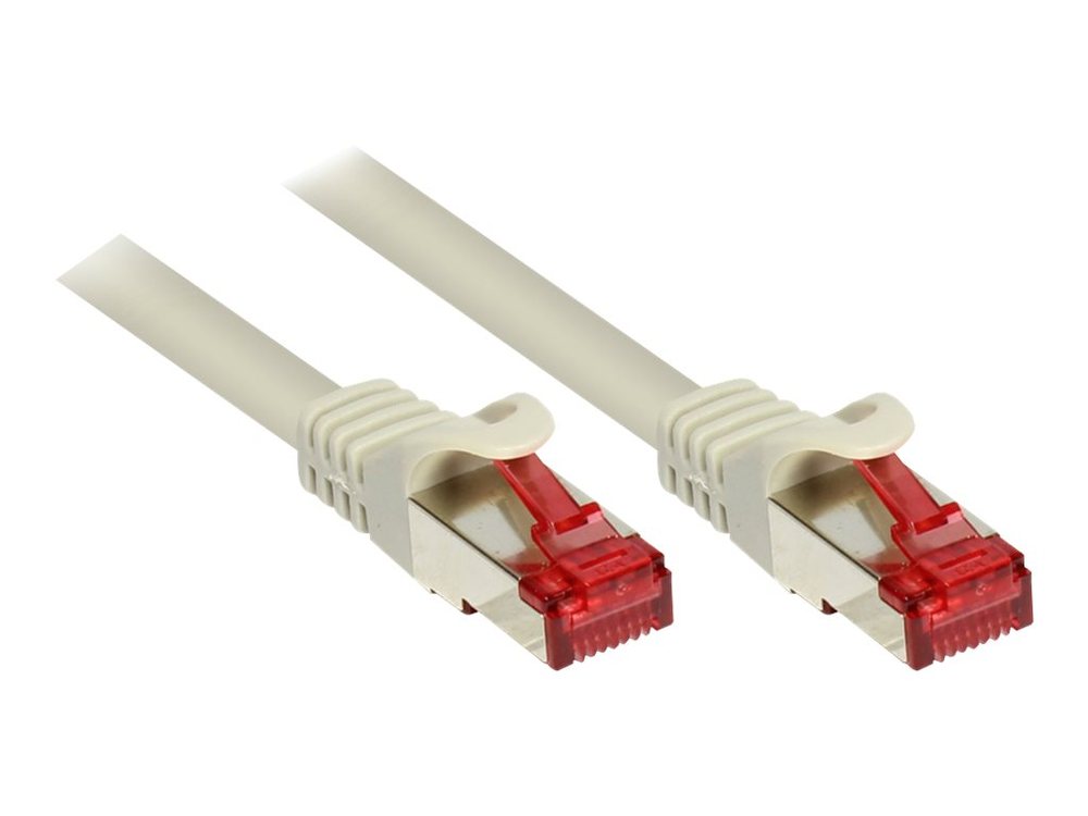 Good Connections RNS Patchkabel Cat.6 S/FTP PiMF PVC 250MHz CU 0,5m grau