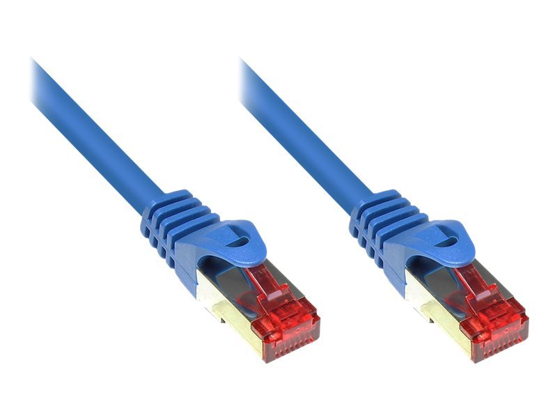 Good Connections 0,15m RNS Patchkabel CAT6 S/FTP PiMF blau