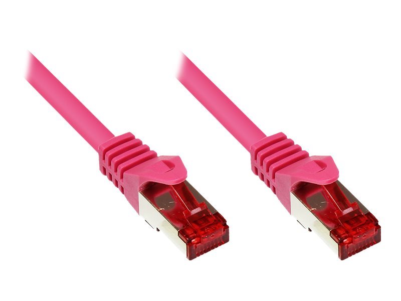Good Connections 1m RNS Patchkabel CAT6 S/FTP PiMF magenta