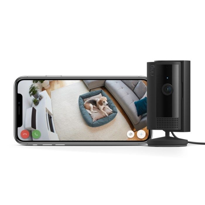 Amazon Ring Indoor Camera Wired Black (2nd Gen)