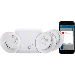 IP Starter Set Rauchwarnmelder [3x Rauchwarnmelder, 1x Access Point]