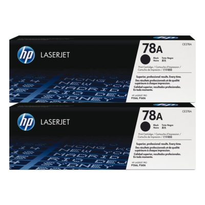 HP CE278AD / 78A Original Toner Schwarz (2 Stück)