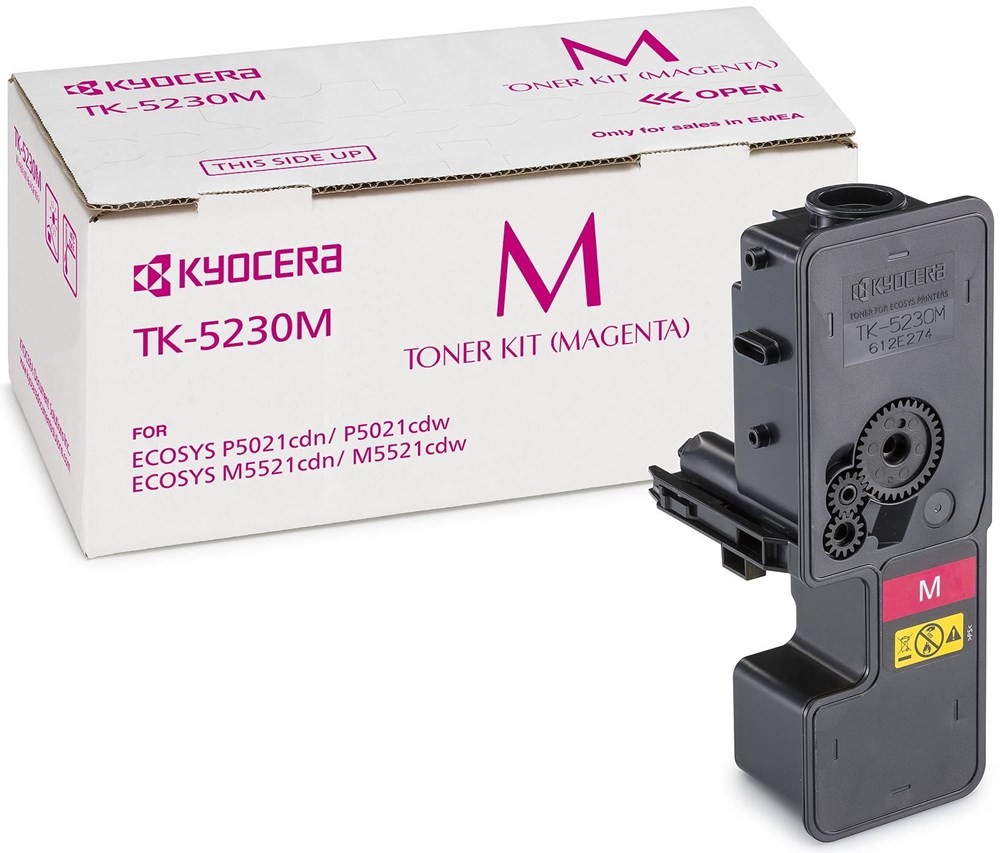 Kyocera TK-5230M / 1T02R9BNL0 Toner Magenta für ca. 2.200 Seiten