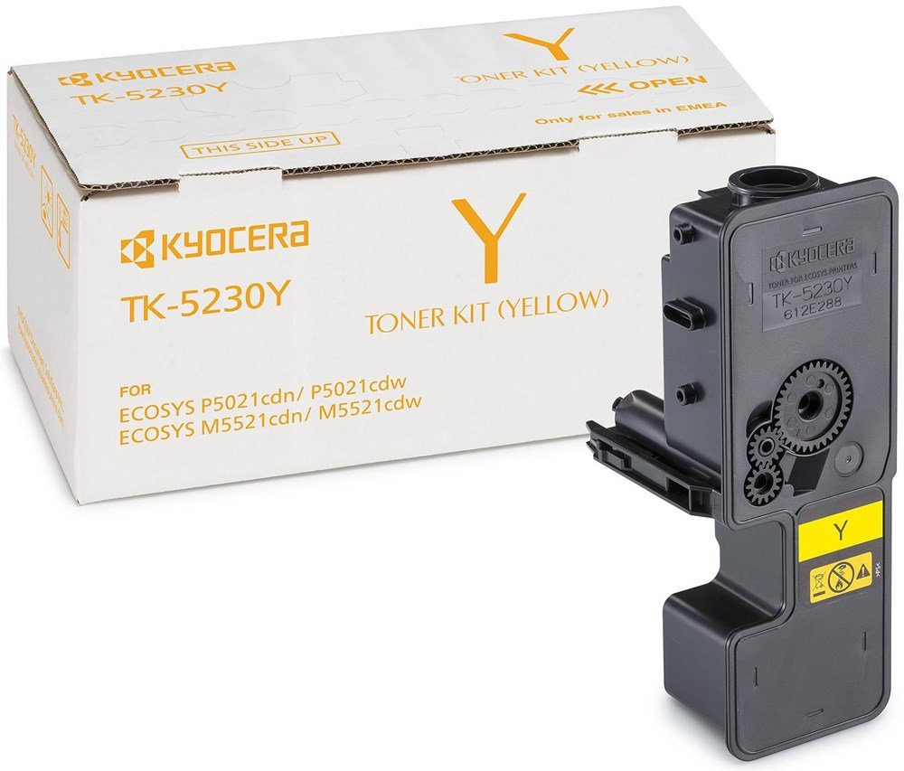 Kyocera TK-5230Y / 1T02R9ANL0 Toner Gelb für ca. 2.200 Seiten