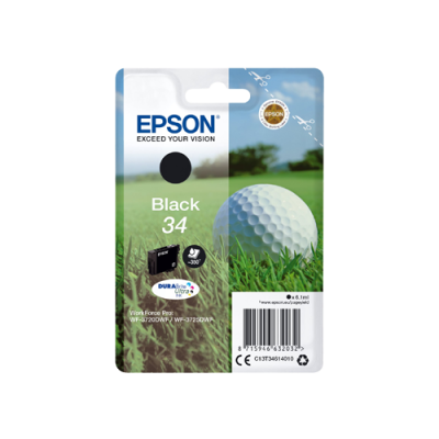 Epson Tinte 34 C13T34614010 Schwarz bis zu 350 Seiten