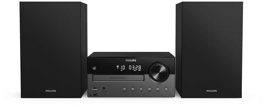 Philips TAM4505/12 DAB+ Mini-Stereo-Anlage mit CD USB Bluetooth