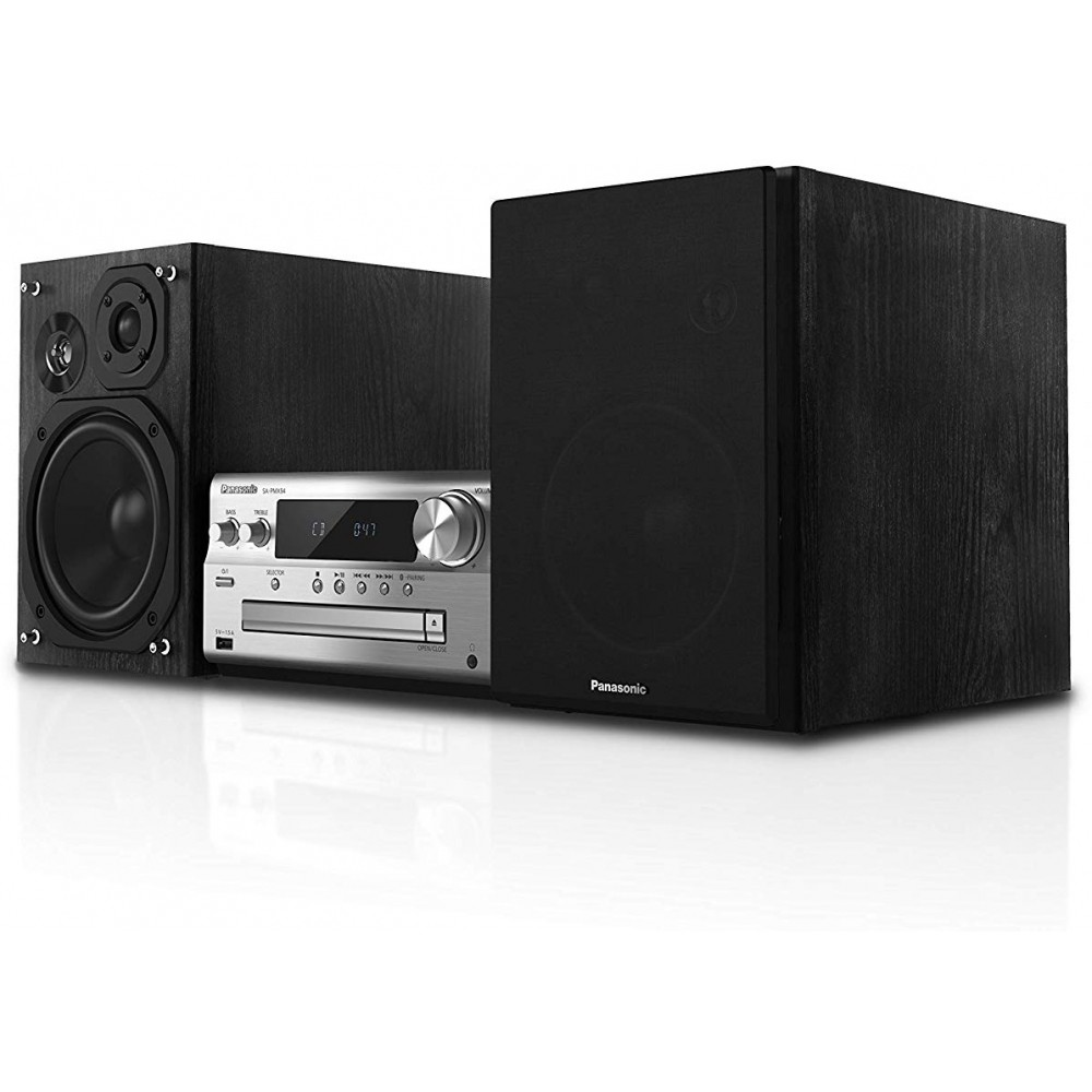 Panasonic SC-PMX94EG-S CD-Mikrosystem mit DAB+ und optischem Eingang silber