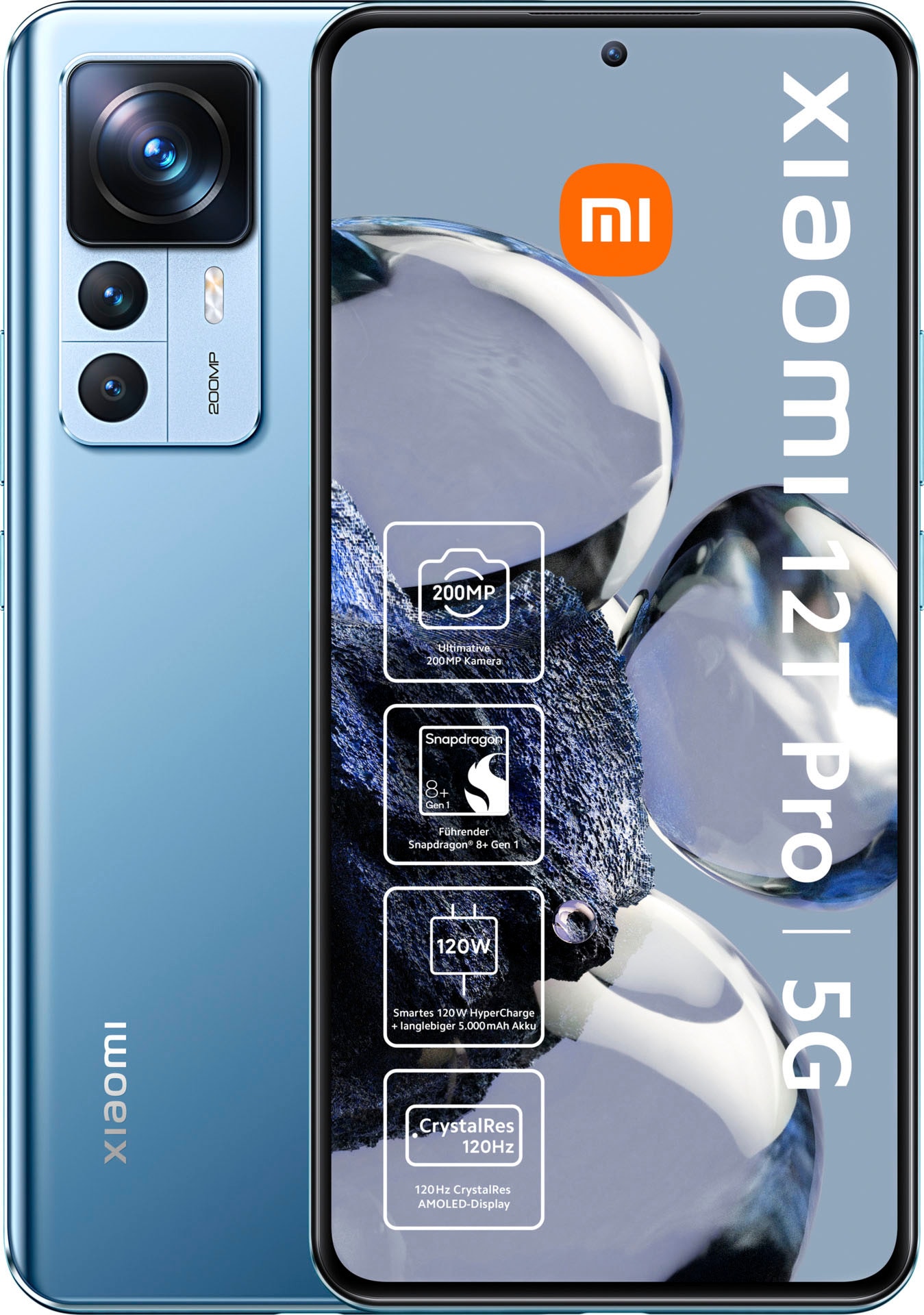 Xiaomi 12T Pro 5G 8/256GB Dual-SIM Smartphone blue EU