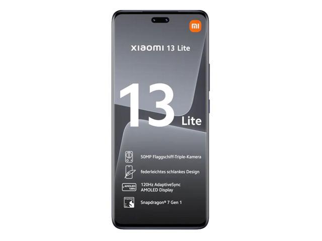 Xiaomi 13 Lite 5G 8/128GB Dual-SIM Smartphone black EU