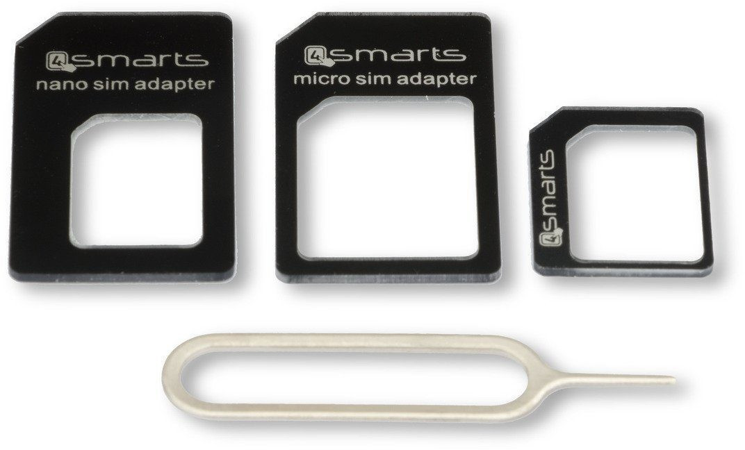 4smarts Universal SIM-Adapter Set 3 Stück