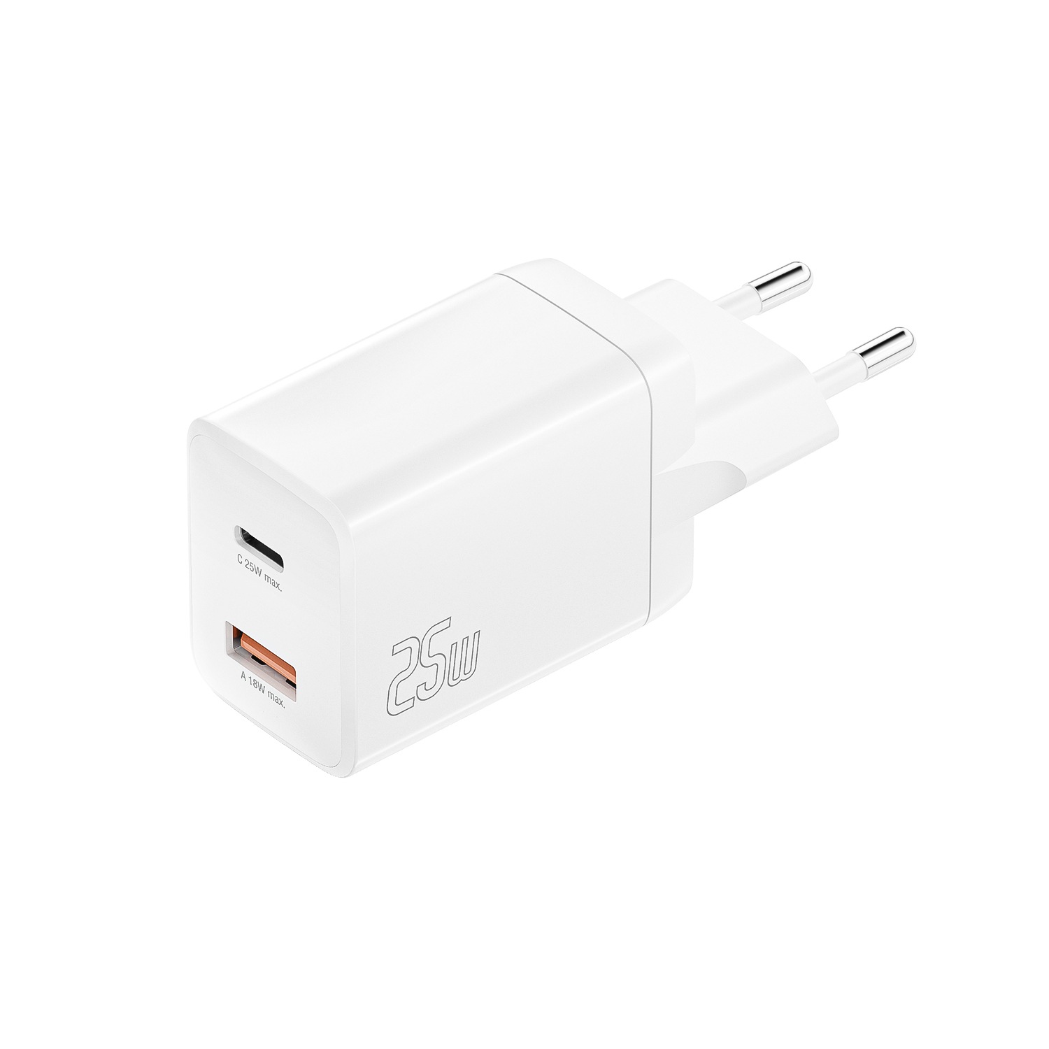 4smarts Ladegerät PDPlug Duos 25W 1xC, 1xA, weiß