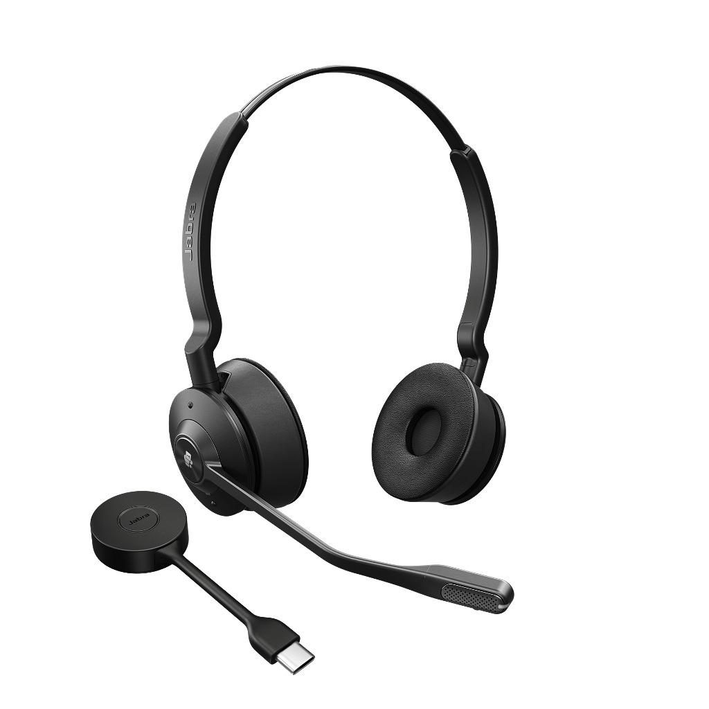 Engage 55 Stereo Headset on-ear DECT wireless Optimised for Microsoft Teams