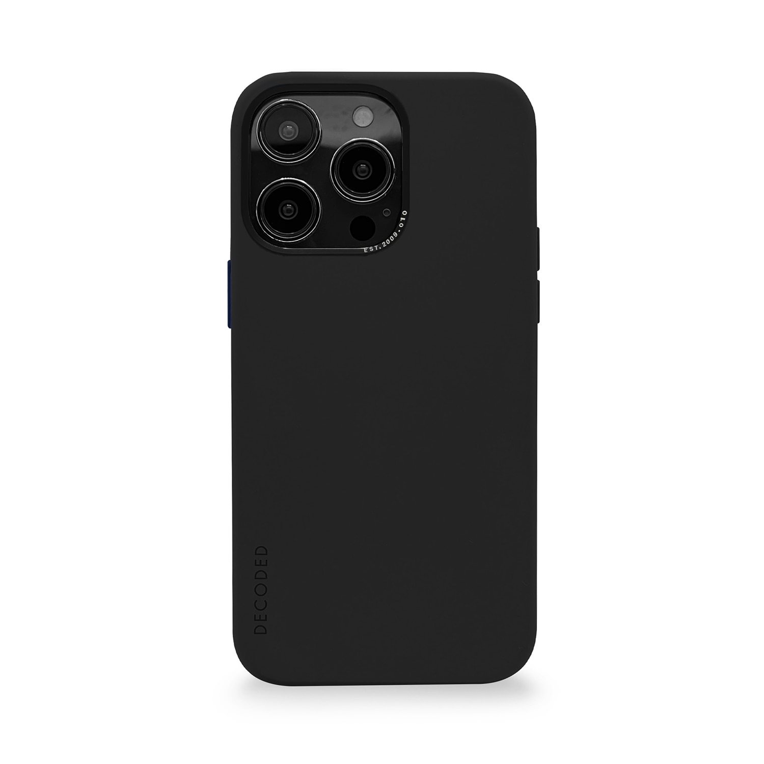 Decoded AntiMicrobial Silicone Backcover iPhone 14 Pro Max Charcoal