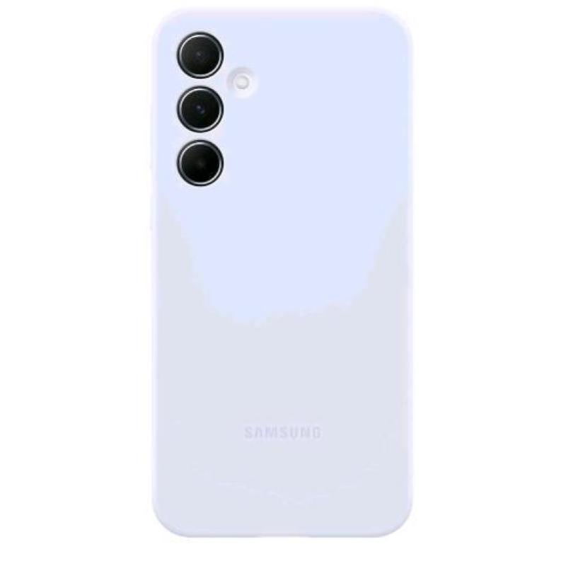Samsung Silicone Case EF-PA556 für Galaxy A55 (5G) Light Blue