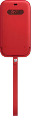 Apple Original iPhone 12 Pro Max Lederhülle mit MagSafe (PRODUCT)RED