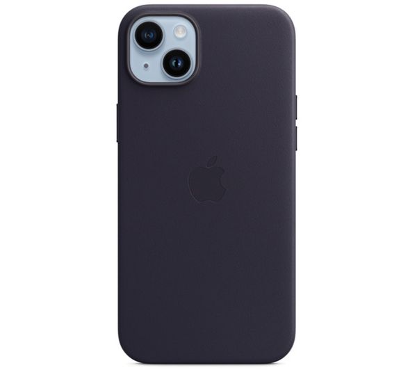 Apple Original iPhone 14 Plus Leder Case mit MagSafe Tinte
