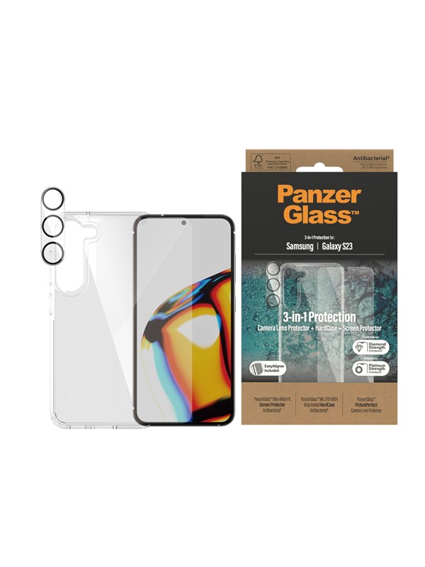 PanzerGlass HardCase+Screen Protector S. Galaxy S23