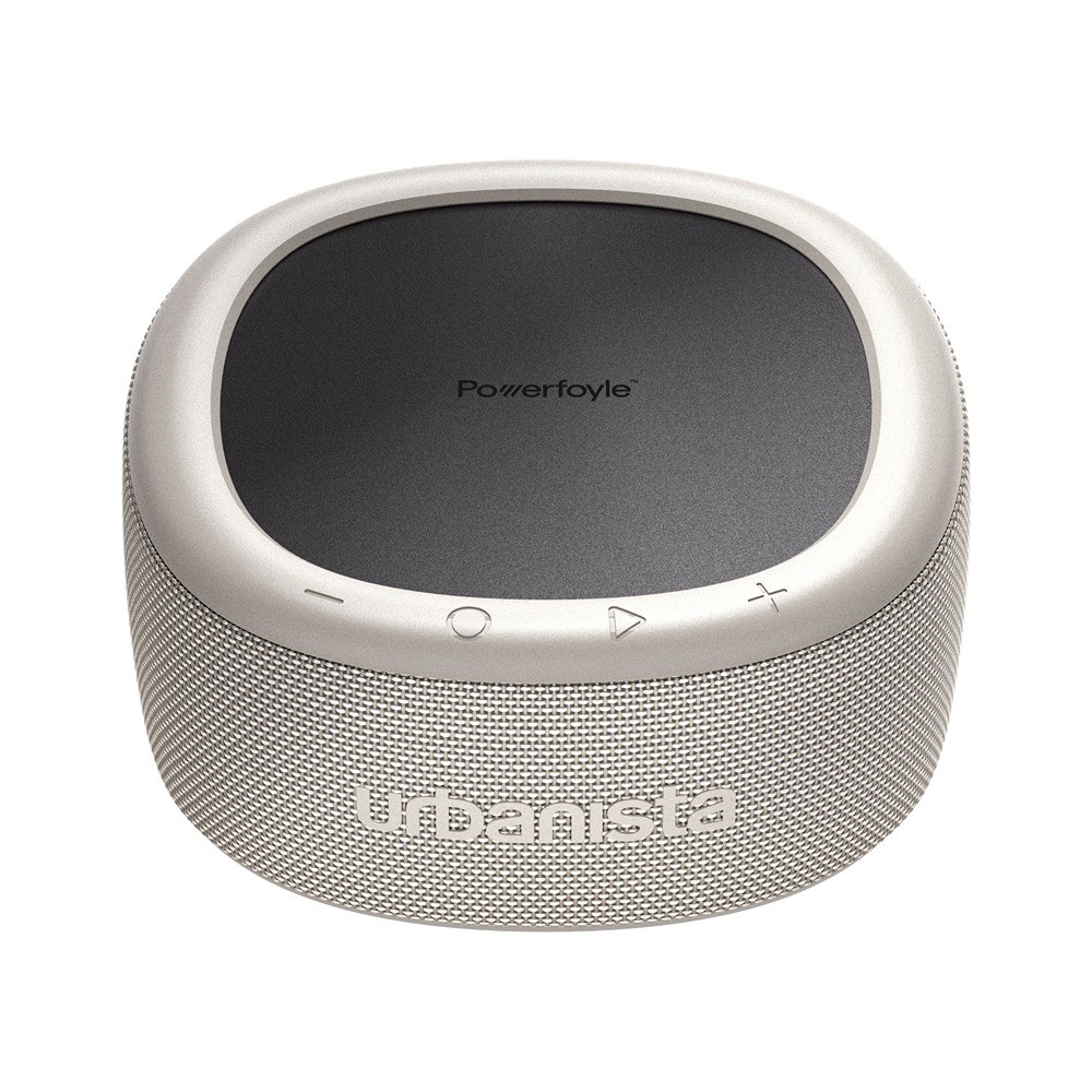 Urbanista Malibu Desert Gray Tragbarer Bluetooth Lautsprecher mit Solarzelle