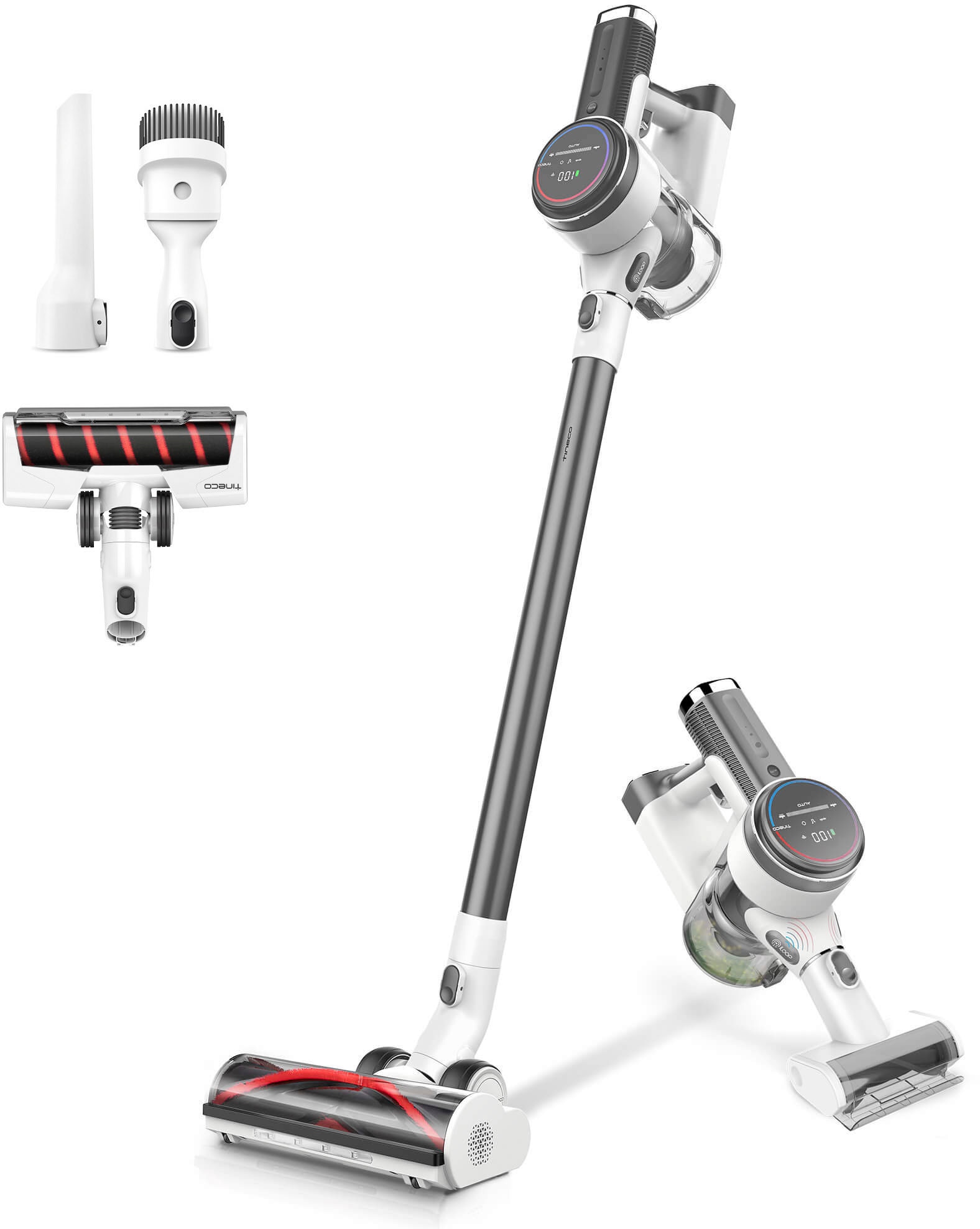 TINECO Pure One S12 Tango Akku-Stielstaubsauger, beutellos, 500W