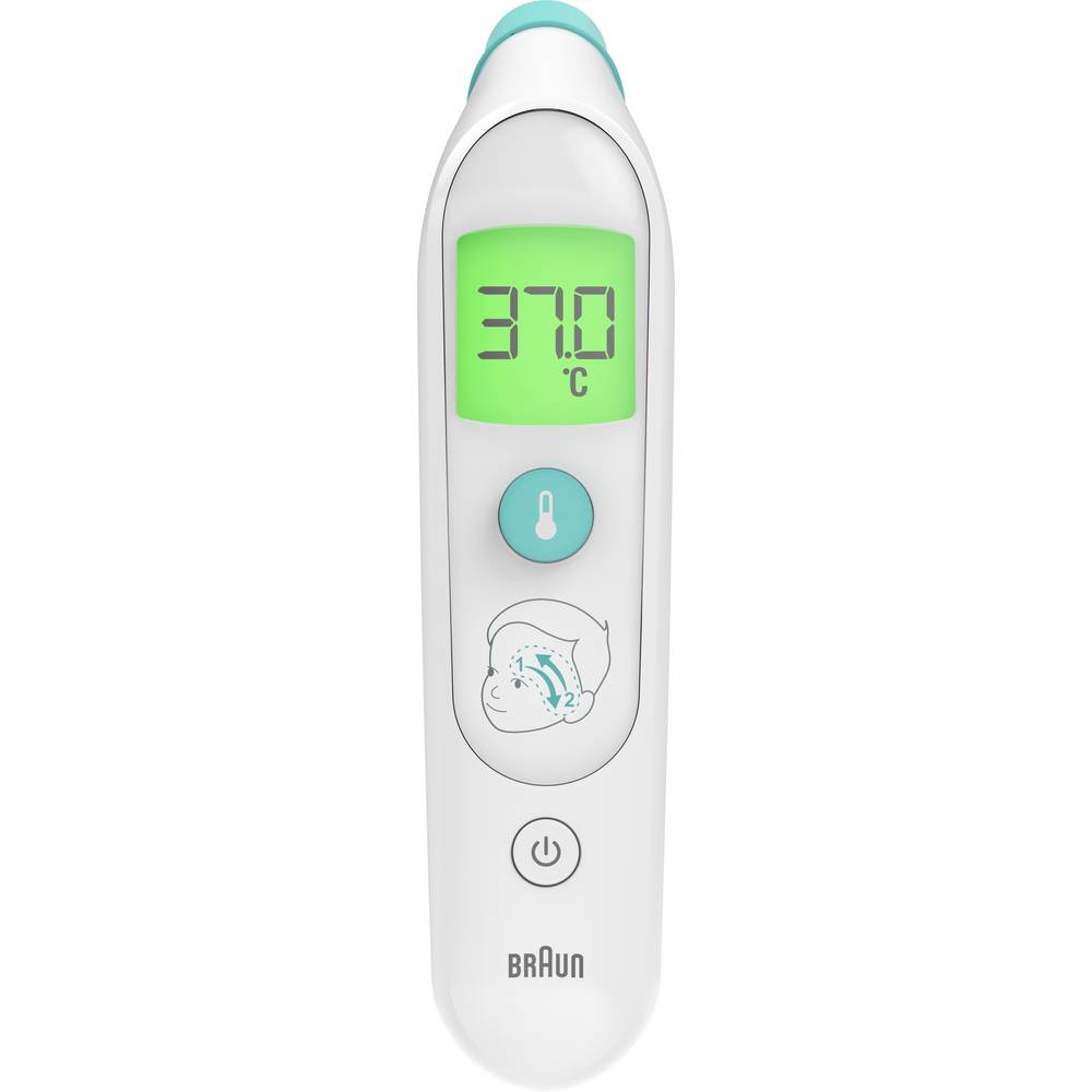 Braun BST200WE Sensian Swipe 5 Stirnthermometer weiss