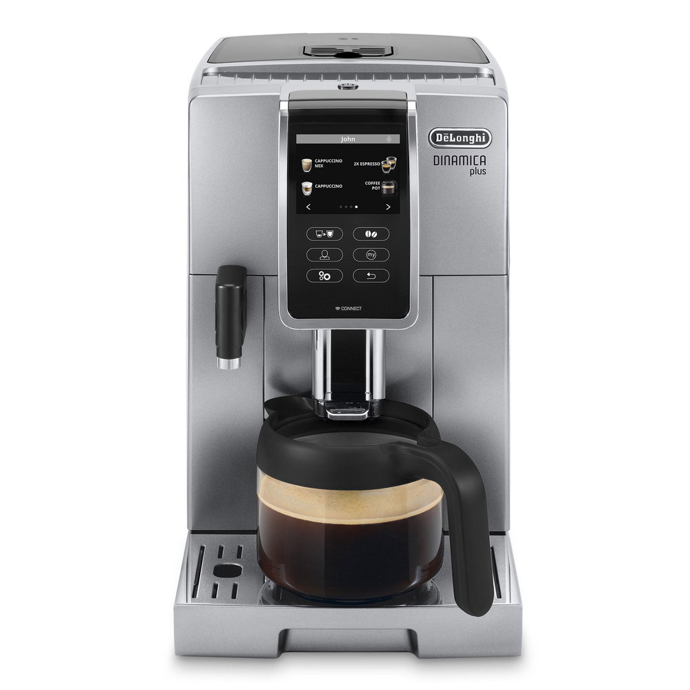 DeLonghi ECAM 370.95.S Dinamica Plus Kaffeevollautomat Silber