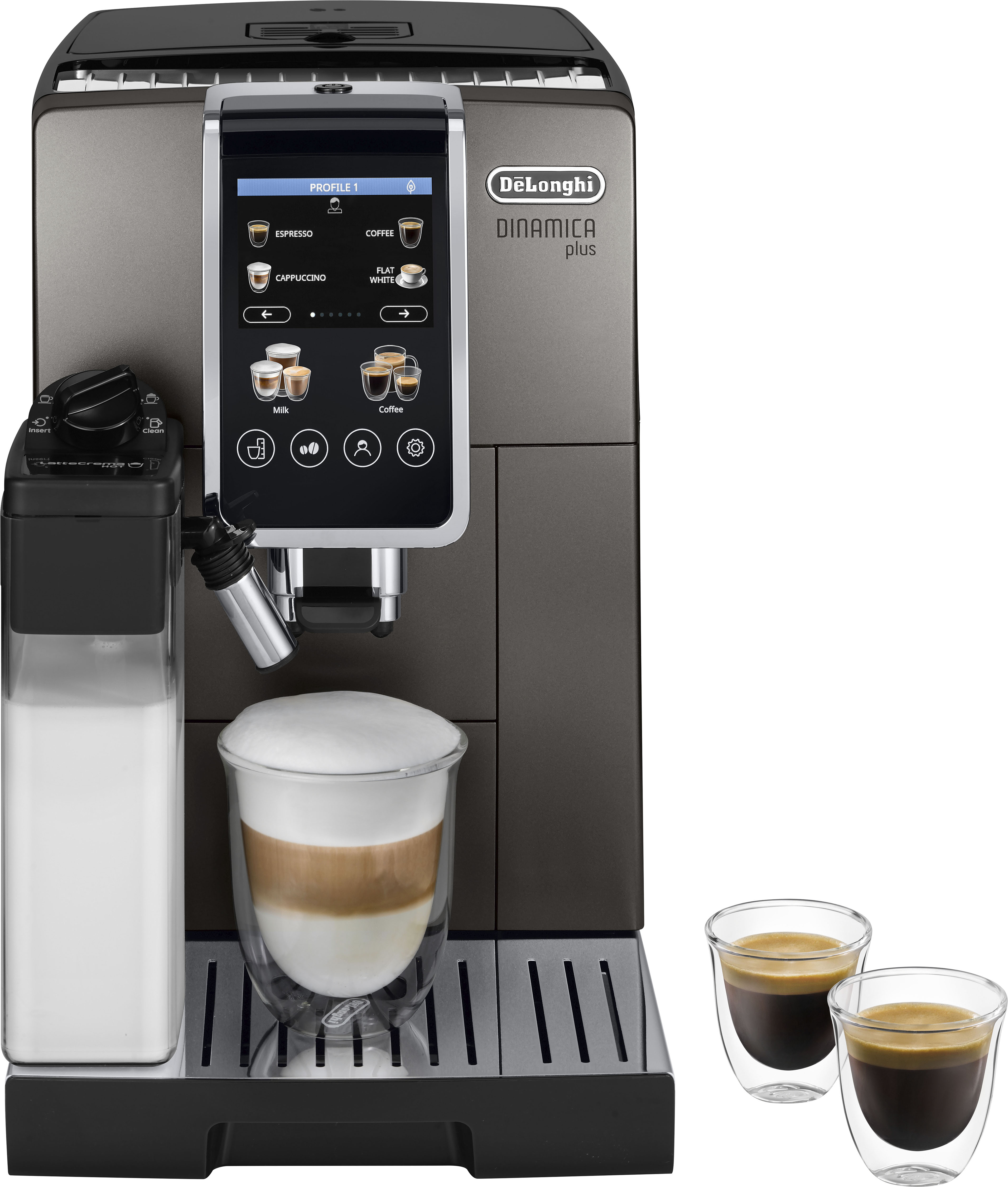 DeLonghi ECAM 380.95.TB Dinamica plus Kaffeevollautomat grau