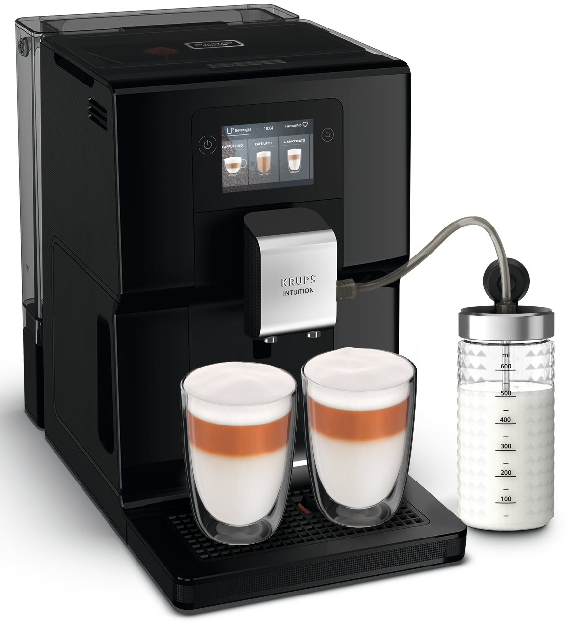 Krups EA8738 Intuition Prefernece Kaffeevollautomat Schwarz