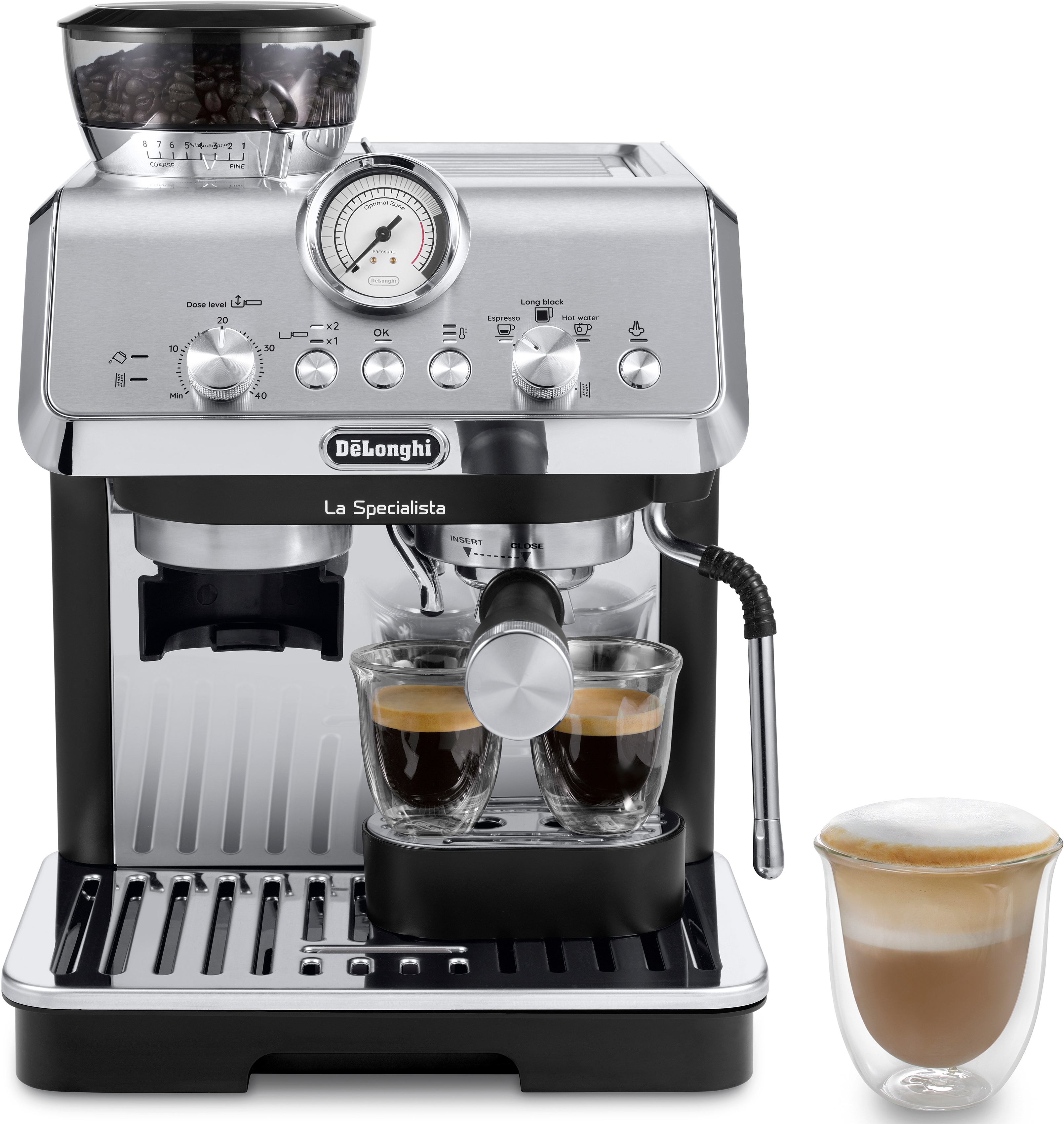 DeLonghi Kaffeemaschine La Specialista Arte schwarz