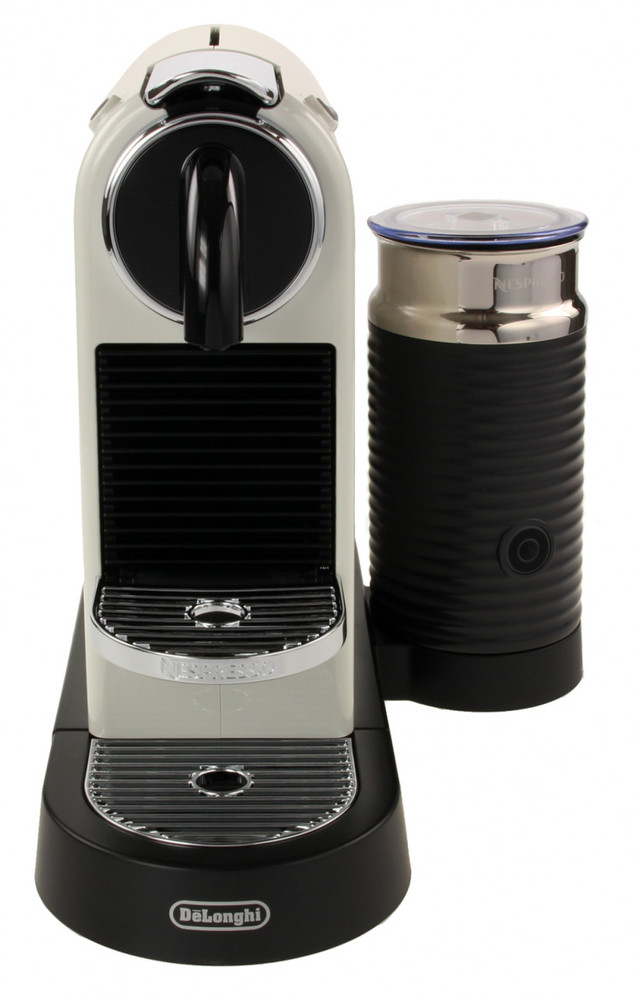 DeLonghi Kaffeemaschine Nespresso CitiZ & Milk Weiß