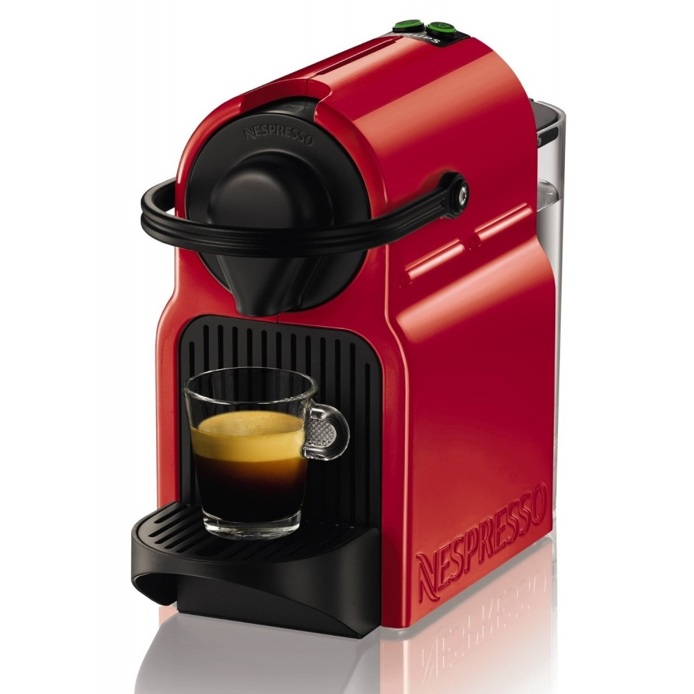 Krups Kaffeemaschine Nespresso Inissia XN1005F rot