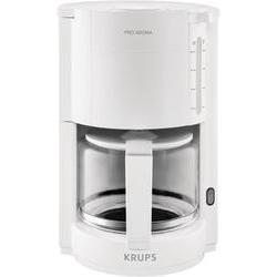 Krups F 309 01 Glas-Kaffeemaschinen Proaroma Weiß Matt